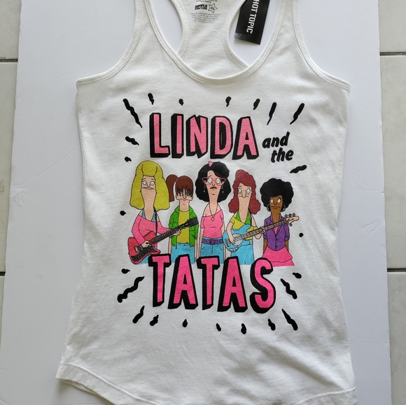 Bob's Burger Linda and the Tatas Tank Top - Picture 1 of 3